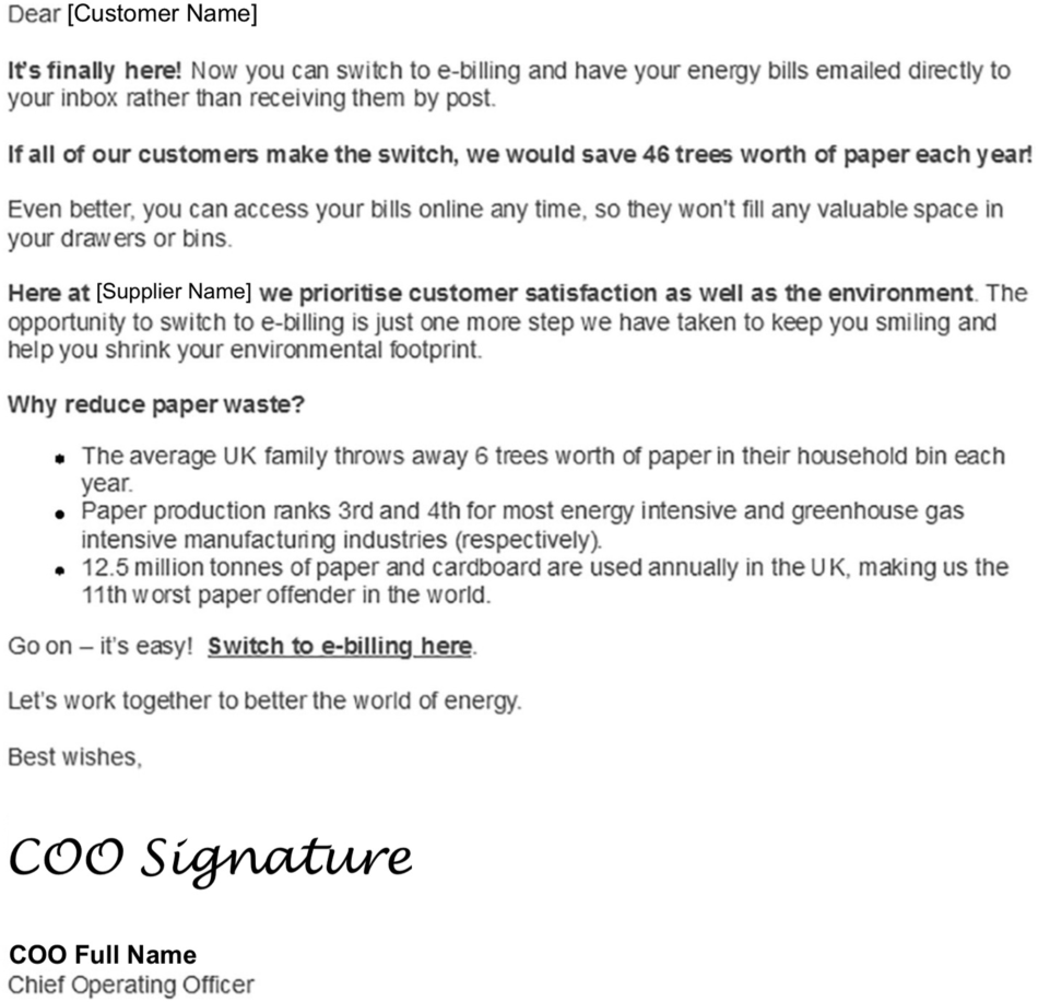 letter-to-customers-announcing-paperless-billing