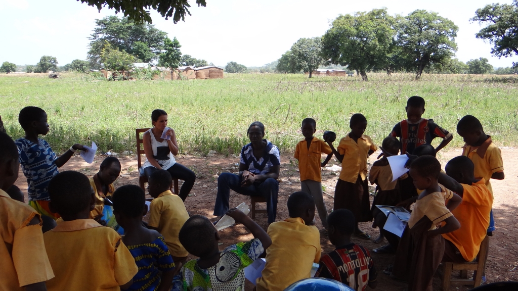 Vania - Training primary School children at the Reading Scheme