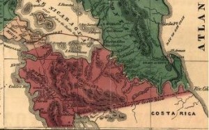 Nicaragua-Costa Rica border, 1856