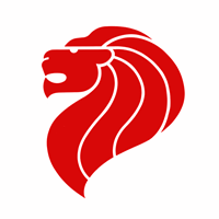 the singapore lion head symbol
