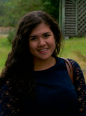 Profile page of Constanza on the student blog