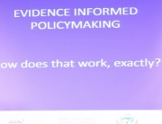 Evidence policymaking