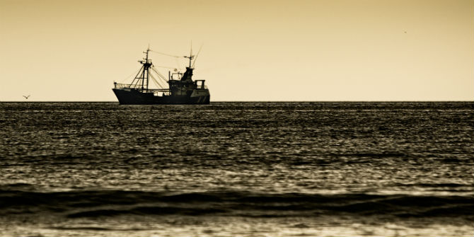 fishing trawler north sea
