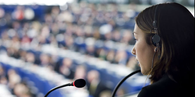 european parliament interpreter