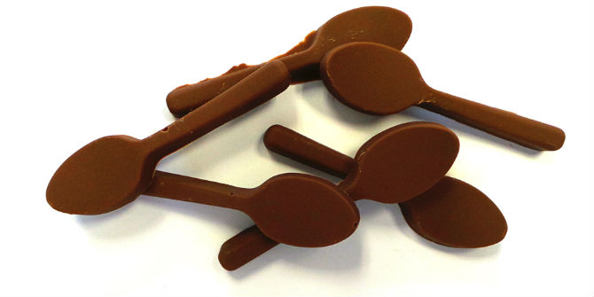 chocolate spoons