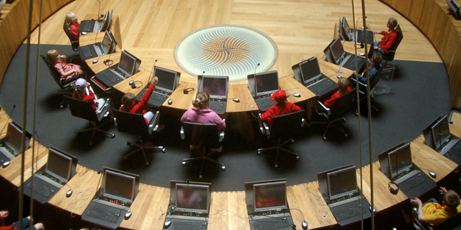 Welsh Assembly chamber