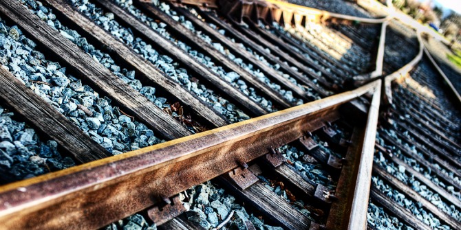 impact railroad tracks slider