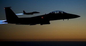U.S. Air Force F-15E Strike Eagles over northern Iraq (Photo by Senior Airman Matthew Bruch, via Gonzalo Alonso: https://www.flickr.com/photos/134160831@N07/18393179544/)
