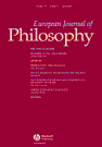 European Journal of Philosophy image