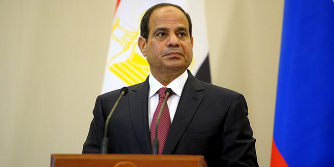Abdel Fattah el-Sisi, sixth and current President of Egypt