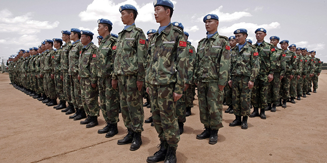 Chinese Engineers Join Peacekeeping Force in Darfur, © United Nations Photos, 2008.