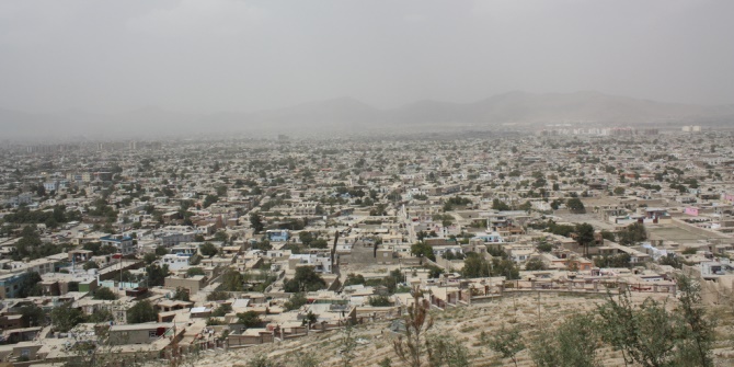 View over Kabul. Credit: William John Gauthier CC BY SA 2.0