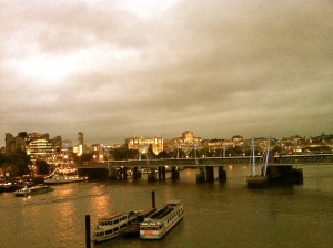 London - an evening view