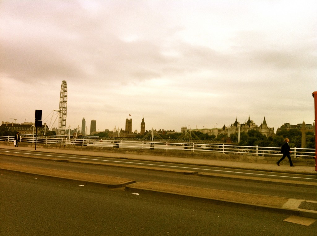 Big Ben and the London Eye