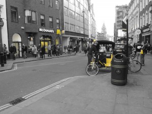 London street shot