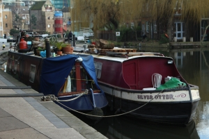 Regent's Canal houseboats