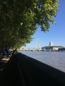 1. Running alongside the Thames