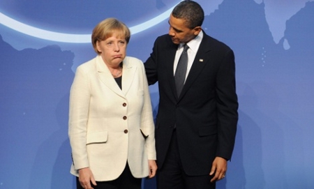 Still friends? German Chancellor Angela Merkel and US President Barack Obama Credit: Cyrus Farivar (Creative Commons BY NC SA)