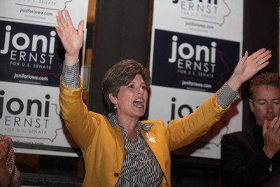 Iowa Senator-elect Joni Ernst Credit: Gage Skidmore (Flickr, CC-BY-SA-2.0)