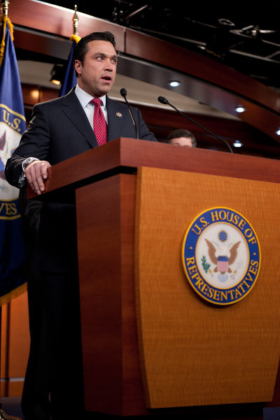 Representative Michael Grimm (R-NY) Credit: House GOP (Flickr, CC-BY-NC-2.0)