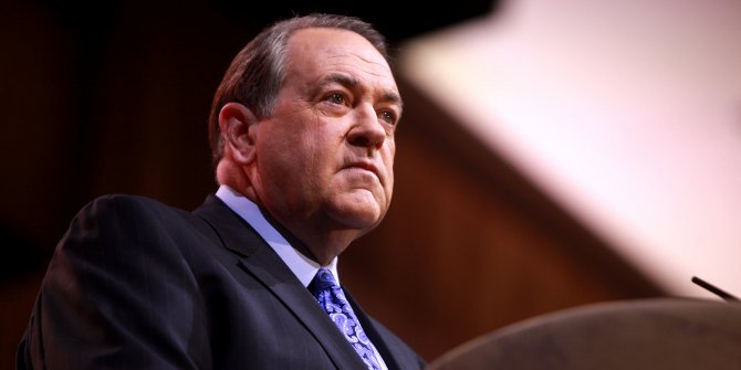 Mike Huckabee credit: Gage Skidmore (Flickr, CC-BY-SA-2.0)