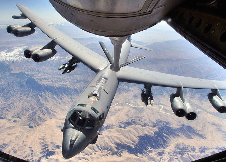 B52 refuelling over Afghanistan Credit: Lance Cheung (Flickr, CC-BY-2.0)