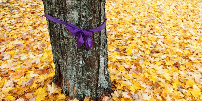 Domestic violence ribbon featured